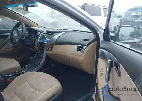 2013 Hyundai Elantra Gls/Limited from USA, damaged, VIN 5NPDH4AE0DH211638